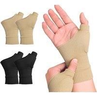 Compression Gloves - 2 Sizes & Colours! - Beige