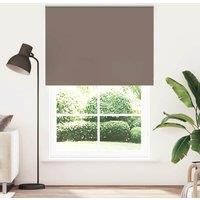 Roller Blind Blackout Coffee 160x210 cm Fabric Width 156.6 cm Polyester