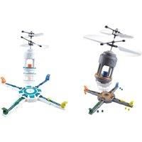 Flying Magic Tower Drone Toy - Brown, Blue