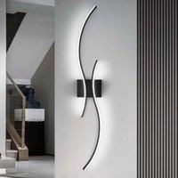 Wall Light Indoor,27W Modern LED Wall Lamp Sconce,Sleek Design Wall Lighting Fixtures for Bedroom,
