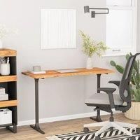 Desk Top 120x50x2.5 cm Rectangular Solid Wood Acacia