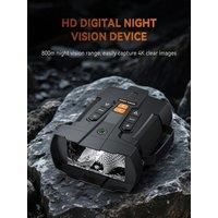 4K Night Vision Binoculars 4.5inch Big Screen Night Vision Goggles 5000mAh 800m Full Dark Infrared Night Vision Telescope Goggle