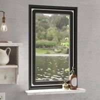 Magnetic Insect Screen for Windows White 80x140 cm