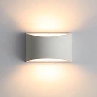 7W Wall Sconces Warm White LED Modern Indoor Wall Lamp for Living Room, Bedroom, Hallway (Includes