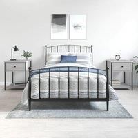 Bedside Tables 2 pcs Grey Sonoma 44x45x58 cm Engineered Wood