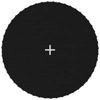 Berkfield Home Jumping Mat Fabric Black for 10 Feet/3.05 m Round Trampoline