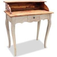 Writing Desk Solid Reclaimed Wood 80x40x92 cm