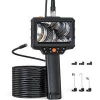 Handheld Endoscope Camera with 4.3 Inch HD 1080P IP67 Waterproof Car Inspection Borescope 8Leds for