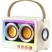 Bluetooth Led Retro Mini Boombox - 3 Colours