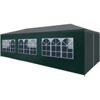 Party Tent 3x9 m Green