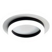 Modern LED Ceiling Light,28W Dia 30CM Acrylic Ceiling Lamp for Hallway,Bedroom, Living Room
