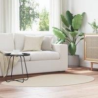 Area Rug Beige 120x170 cm Polyester Non-Slip