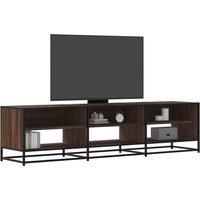 TV Cabinet Brown Oak 180x40x46 cm Engineered Wood