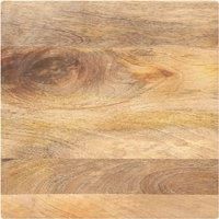 Table Top 50x50x2.5 cm Square Solid Wood Mango