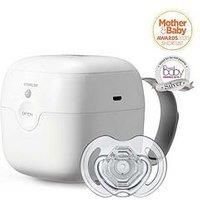 Nuby UV Dummy Steriliser, No Water, Chemicals, Cooling or Drying Required. Kills 99.9% of Germs