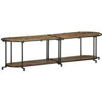 TV Cabinet 160x42x40 cm Solid Wood Reclaimed