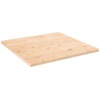 Table Top 90x90x2.5 cm Solid Wood Pine Square