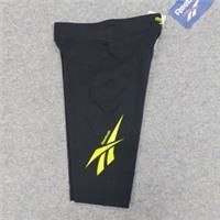 Reebok Bike Shorts Womens Size 4 6 Black Wide Waistband
