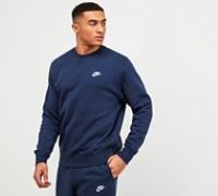 Nike Club Sweatshirt - Mid Navy - Size M