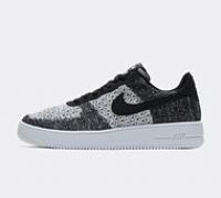 Nike Air Force 1 Flyknit 2.0 Trainer - Black - Size 6.5