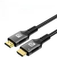 8K HDMI Cable 2.1 Splitter 4K@120Hz 8K@60Hz 48Gbps For EARC ARC HDCP Ultra High Speed Video Cable PC