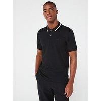 Boss Penrose 38 Slim Fit Polo Shirt - Black