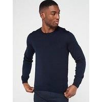 Boss Leno-P Jumper - Navy