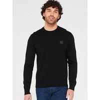 Boss Kanovano Crew Neck Jumper - Black