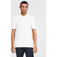 Boss Pallas Regular Fit Polo Shirt - White