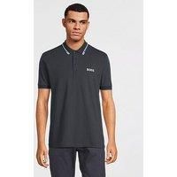 Boss Paddy Pro Logo Regular Fit Polo Shirt - Dark Blue