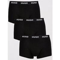 Hugo Bodywear 3 Pack Trunks - Black