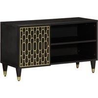 TV Cabinet 80x31x46 cm Solid Wood Mango