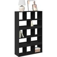 Bookcase Black 100x33x156.5 cm Engineered Wood