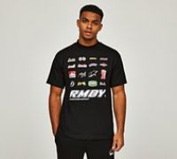 RMDY Sports Graphic T-Shirt - Black - Size XS