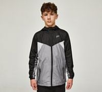 Frequency Junior Willpower Tech Windbreaker - Black - Size S/B