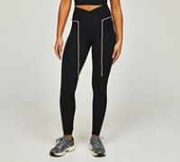 twenty8 Womens Toggle Legging - Black - Size XL