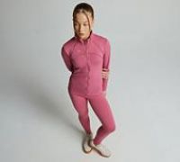 Ari Girls Zip Up Top - Pink - Size XL/G