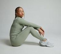 Ari Girls Legging - Green - Size XS/G