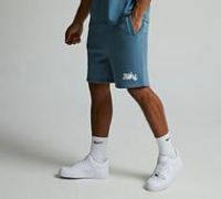 Faded Store Liquid Puff Fleece Short - Blue - Size 2XL