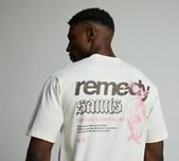 RMDY Remedy Saints T-Shirt - White - Size S