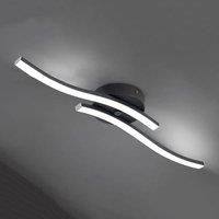 Modern LED Ceiling Light,12W LED Ceiling Lamp,Indoor Acrylic Ceiling Lighting,6500K Cool White Light for Bedroom,Living Room