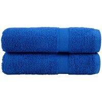 Premium Hand Towels SOLUND 2pcs Blue 50x100cm 600gsm