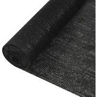 Privacy Net Black 1x50 m HDPE 195 g/m