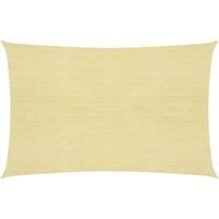 Sunshade Sail 160 g/m Beige 2x2.5 m HDPE