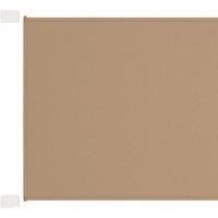 Vertical Awning Taupe 180x1000 cm Oxford Fabric