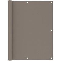 Balcony Screen Taupe 120x400 cm Oxford Fabric