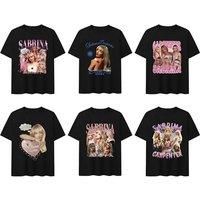 Unisex Black Sabrina Carpenter Inspired Short N' Sweet Merch T-Shirt!
