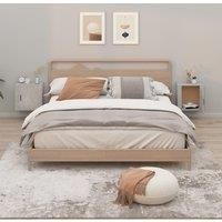 Wall-mounted Bedside Cabinets 2 pcs Concrete Grey 50x30x47 cm