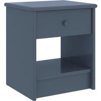 Bedside Cabinet Light Grey 35x30x40 cm Solid Pinewood