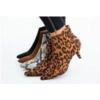 Women'S Side Zip Suede Boots - 8 Sizes & 4 Colours